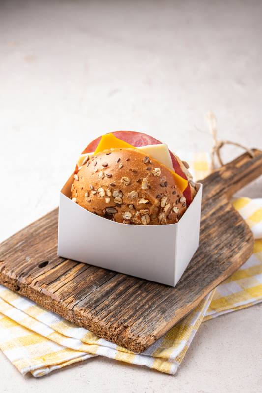 Cheddarlı Roast Beef Burger